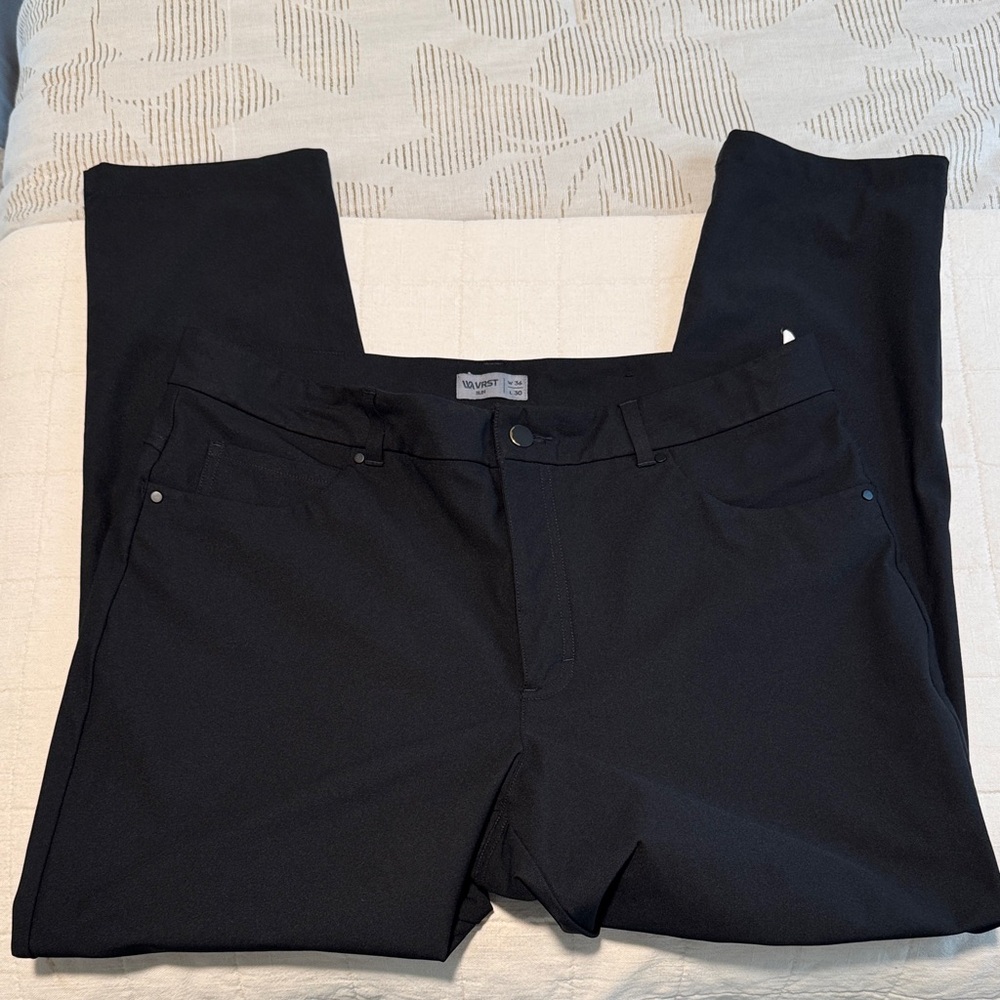 Men's Black Chinos